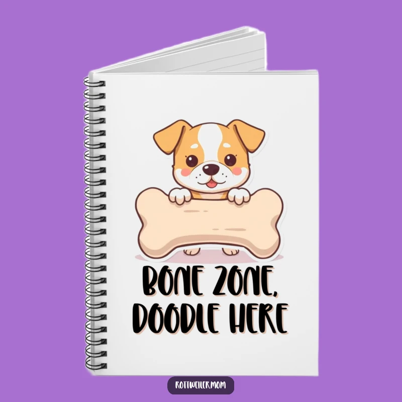 Funny Dog Bone Peek Notebook: Jot Down Laughs, Perfect Funny Gift for Writers!