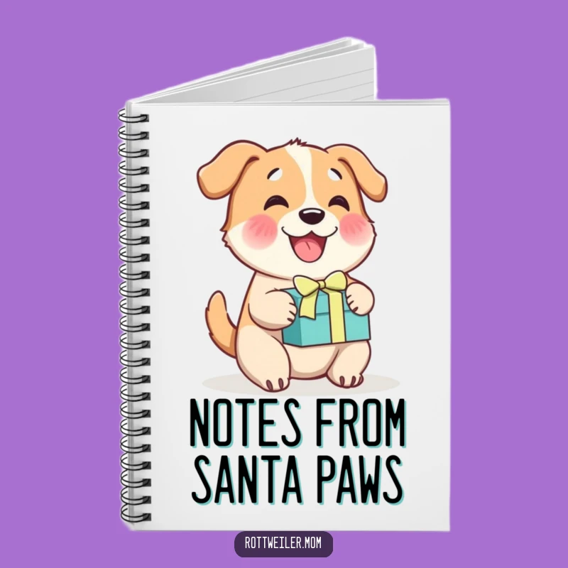Funny Cheerful Dog Gift Box Notebook, Jot Down Ideas with Joy
